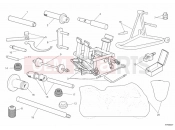 DUCATI Superbike 1198 R WORKSHOP SERVICE TOOLS, FRAME » FRAME