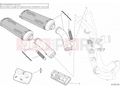 DUCATI Superbike 1198 R EXHAUST SYSTEM 102DB » EXHAUST SYSTEM