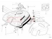 DUCATI Superbike 1198 R FUEL TANK » TANK/SEAT