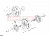 DUCATI Superbike 1198 R WHEELS » FRONT WHEEL