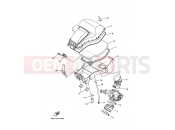 YAMAHA YFM 550 Grizzly YFM550FWAD GRIZZLY 550 FI EPS 34DS 2011 INTAKE