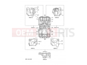 YAMAHA YFM 550 Grizzly YFM550FWAD GRIZZLY 550 FI EPS 34DS 2011 EMBLEM & LABEL 1