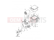 YAMAHA YFM250 YFM25BA BIG BEAR 250 1P0T 2011 INTAKE