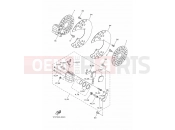 YAMAHA YFM250 YFM25BA BIG BEAR 250 1P0T 2011 FRONT BRAKE CALIPER