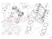 DUCATI Superbike 1198 R THROTTLE BODY » INTAKE, CARBURETTOR