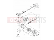 YAMAHA YXR 700 Rhino YXR700F YXR70FA RHINO 700 FI 42SS 2011 FRONT DIFFERENTIAL