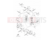 YAMAHA YXR 700 Rhino YXR700F YXR70FA RHINO 700 FI 42SS 2011 REAR MASTER CYLINDER