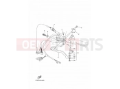 YAMAHA YFM 450 Grizzly YFM450FWAD YFM45FGPA GRIZZLY 450 1CT3 2011 HANDLE SWITCH & LEVER