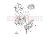 YAMAHA YFM 350 Grizzly YFM350FWA GRIZZLY 350 38P4 2011 CRANKCASE
