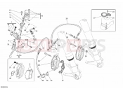 DUCATI 2010 Superbike 1198 S FRONT BRAKE SYSTEM » BRAKING SYSTEM