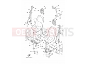YAMAHA YXR 700 Rhino YXR700F YXR70FSEPA RHINO 700 FI 42ST 2011 SEAT