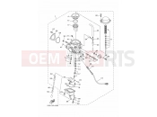 YAMAHA YFM 350 Raptor YFM350 YFM35RA YFM350R 1BS6 2011 CARBURETOR