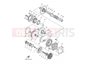 YAMAHA YFM550FWAD GRIZZLY 550 FI EPS 34DM 2011 CLUTCH