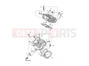 YAMAHA XVS 1300 A Midnight Star XVS1300A (1CS1) 2011 CYLINDER HEAD