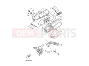 YAMAHA X-City 250 VP 250 VP250 X-CITY 250 (5B28) 2010 INTAKE