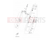 YAMAHA X-City 250 VP 250 VP250 X-CITY 250 (5B28) 2010 FRONT FORK 2