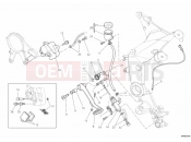 DUCATI 2010 Multistrada 1200 S ABS REAR BRAKING SYSTEM » BRAKING SYSTEM