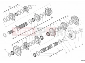 DUCATI 2010 Multistrada 1200 S ABS GEAR BOX » UNCLASSIFIED