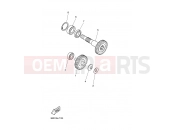 YAMAHA Aerox 50 YQ 50 YQ50 AEROX (1BX1) 2010 TRANSMISSION