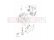 YAMAHA Aerox 50 YQ 50 YQ50 AEROX (1BX1) 2010 FUEL TANK