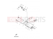 YAMAHA TZR 50 TZR50 X-POWER (5WXY) 2010 BRAS ARRIERE & SUSPENSION
