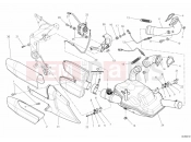 DUCATI Multistrada 1200 S Touring EXHAUST SYSTEM » EXHAUST SYSTEM