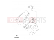 YAMAHA TZR 50 TZR50 X-POWER (5WXY) 2010 SELLE
