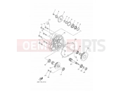 YAMAHA YFM 90 Raptor YFM90R YFM90RZ YFM90 43D6 2010 TRANSMISSION