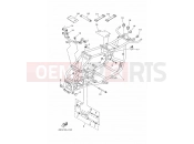 YAMAHA YFM 90 Raptor YFM90R YFM90RZ YFM90 43D6 2010 FRAME