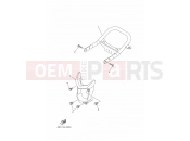 YAMAHA YFM 90 Raptor YFM90R YFM90RZ YFM90 43D6 2010 GUARD
