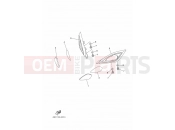 YAMAHA YFM 90 Raptor YFM90R YFM90RZ YFM90 43D6 2010 HEADLIGHT