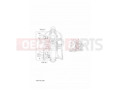 YAMAHA YFM 90 Raptor YFM90R YFM90RZ YFM90 43D6 2010 EMBLEM & LABEL 2
