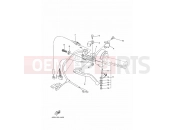 YAMAHA YFM 350 Grizzly YFM350FWAN YFM35FGDZ GRIZZLY 350 4S2K 2010 HANDLE SWITCH & LEVER