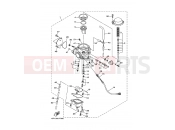 YAMAHA YFM 350 Raptor YFM350R YFM35RZ 10P7 2010 CARBURETOR