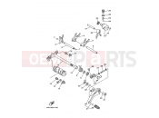 YAMAHA YFM 350 Raptor YFM350R YFM35RZ 10P7 2010 SHIFT CAM & FORK