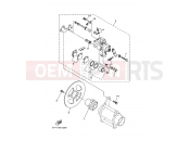YAMAHA YFM 350 Raptor YFM350R YFM35RZ 10P7 2010 REAR BRAKE