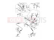 YAMAHA YFM 350 Raptor YFM350R YFM35RZ 10P7 2010 FRONT MASTER CYLINDER