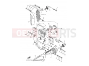 YAMAHA YFM 350 Raptor YFM350R YFM35RZ 10P7 2010 HEADLIGHT