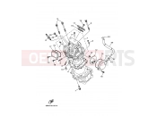 YAMAHA YFM 700 Grizzly YFM700FWAD YFM7FGPH GRIZZLY 700 FI 43PN 2010 CYLINDER HEAD