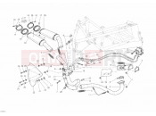 DUCATI Superbike 848 Hayden EXHAUST SYSTEM » EXHAUST SYSTEM