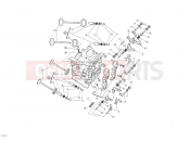DUCATI Superbike 848 Hayden HORIZONTAL CYLINDER HEAD » VALVE DRIVE