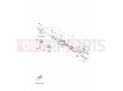 YAMAHA X-City 250 VP 250 VP250 X-CITY 250 (5B23) 2009 WATER PUMP