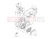 YAMAHA X-City 250 VP 250 VP250 X-CITY 250 (5B23) 2009 CRANKCASE COVER 1