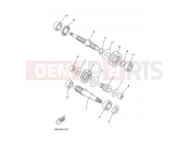 YAMAHA X-City 250 VP 250 VP250 X-CITY 250 (5B23) 2009 TRANSMISSION