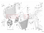 DUCATI 2010 Streetfighter WATER COOLER » COOLING SYSTEM