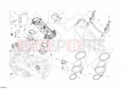 DUCATI 2010 Streetfighter THROTTLE BODY » INTAKE, CARBURETTOR