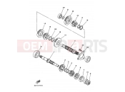 YAMAHA YFM 250 Big Bear YFM250 YFM25BY BIG BEAR 250 1P0K 2009 TRANSMISSION