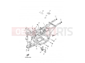 YAMAHA YFM 250 Big Bear YFM250 YFM25BY BIG BEAR 250 1P0K 2009 FRAME
