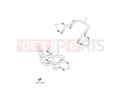 YAMAHA YFM 350 Wolverine YFM350AS YFM350XY WOLVERINE 2WD 3D59 2009 GUARD