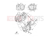 YAMAHA YFM 550 Grizzly YFM550FWAD YFM5FGPY GRIZZLY 550 FI 34D3 2009 CRANKCASE